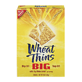 Nabisco Wheat Thins big snack crackers, 100% whole grain Full-Size Picture